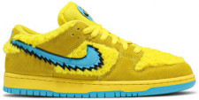[PK버전] 나이키 X 그레이트풀 데드 SB 덩크 로우 엘로우 베어 Yellow Bear CJ5378-700 남녀공용