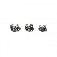 [MK버전] 시중 최고 버전 Chrome Hearts 크롬하츠 미니 더블 크로스 링 공용 silver 925