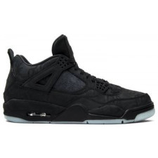 [정품급] KAWS x 에어 조던 4 레트로 Black 930155-001