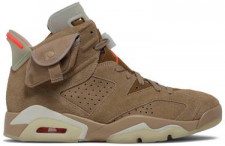 [정품급] 나이키 에어조던 6 트래비스 스캇 브리티쉬 카키 British Khaki DH0690-200