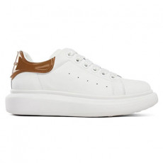 [YF셀러] 알렉산더 맥퀸 오버사이즈드 스니커즈 화이트 브라운 Alexander McQueen