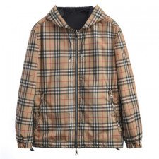[CA셀러] BURBERRY 버버리 체크 리버시블 후드 재킷
