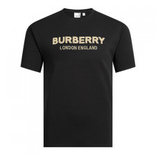 [CA셀러] BURBERRY 버버리 자수로고 코튼 티셔츠