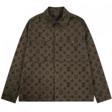 [DA셀러] 루이비통 모노그램 코튼 오버 셔츠 LOUIS VUITTON
