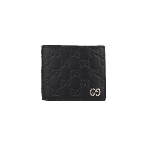 [GC] GUCCI 구찌 시그니처 은장 남자 반지갑 473916